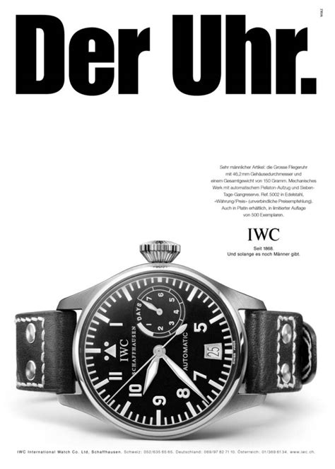 iwc werbungen